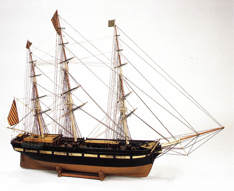 A model of a Bremen sailing ship